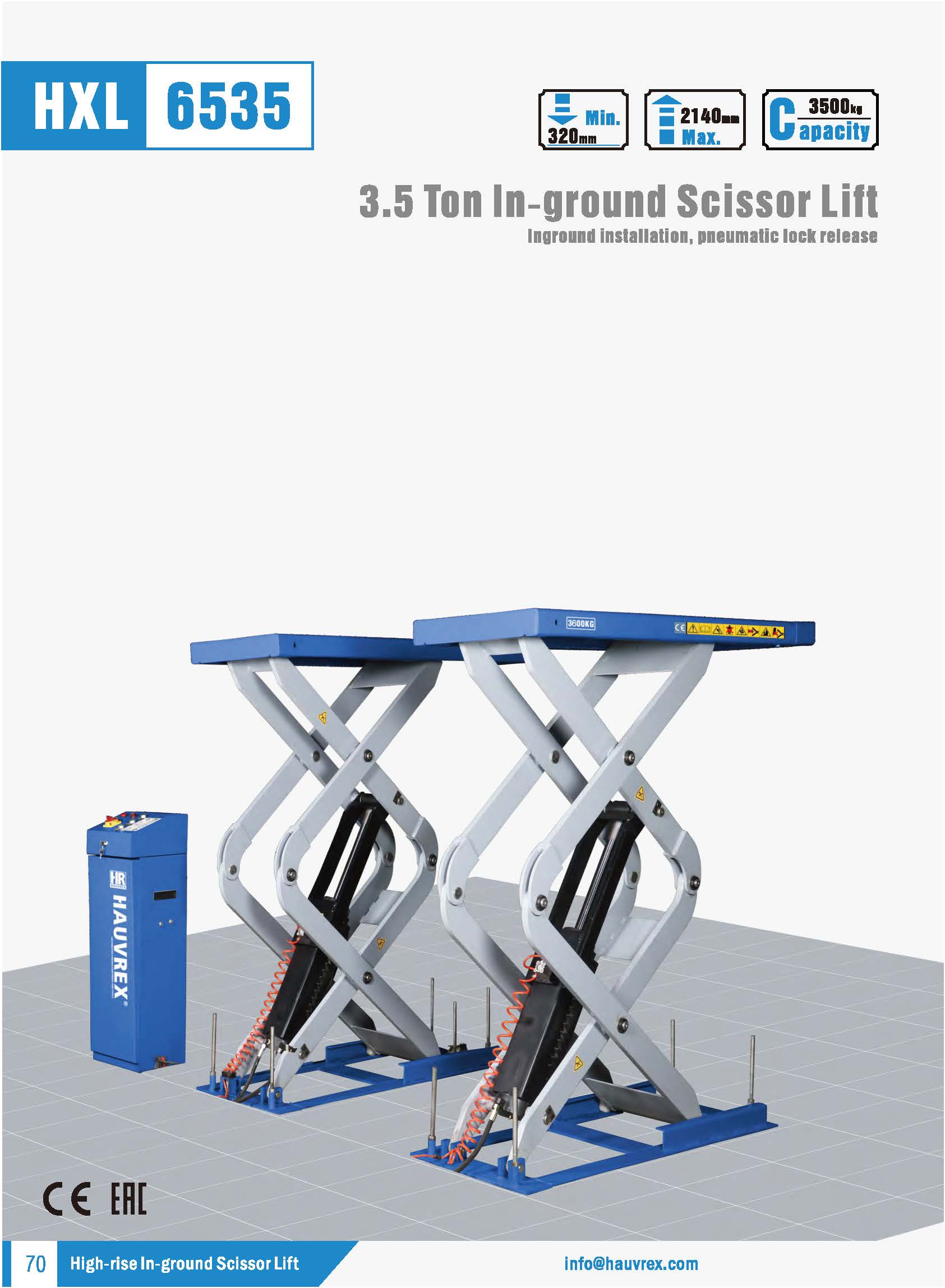 HXL6535 Scissor Lift