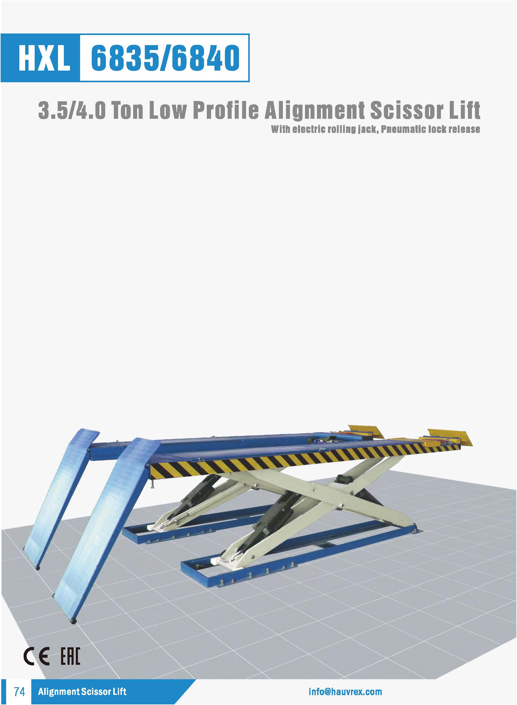 HXL6835/6840 Scissor Lift