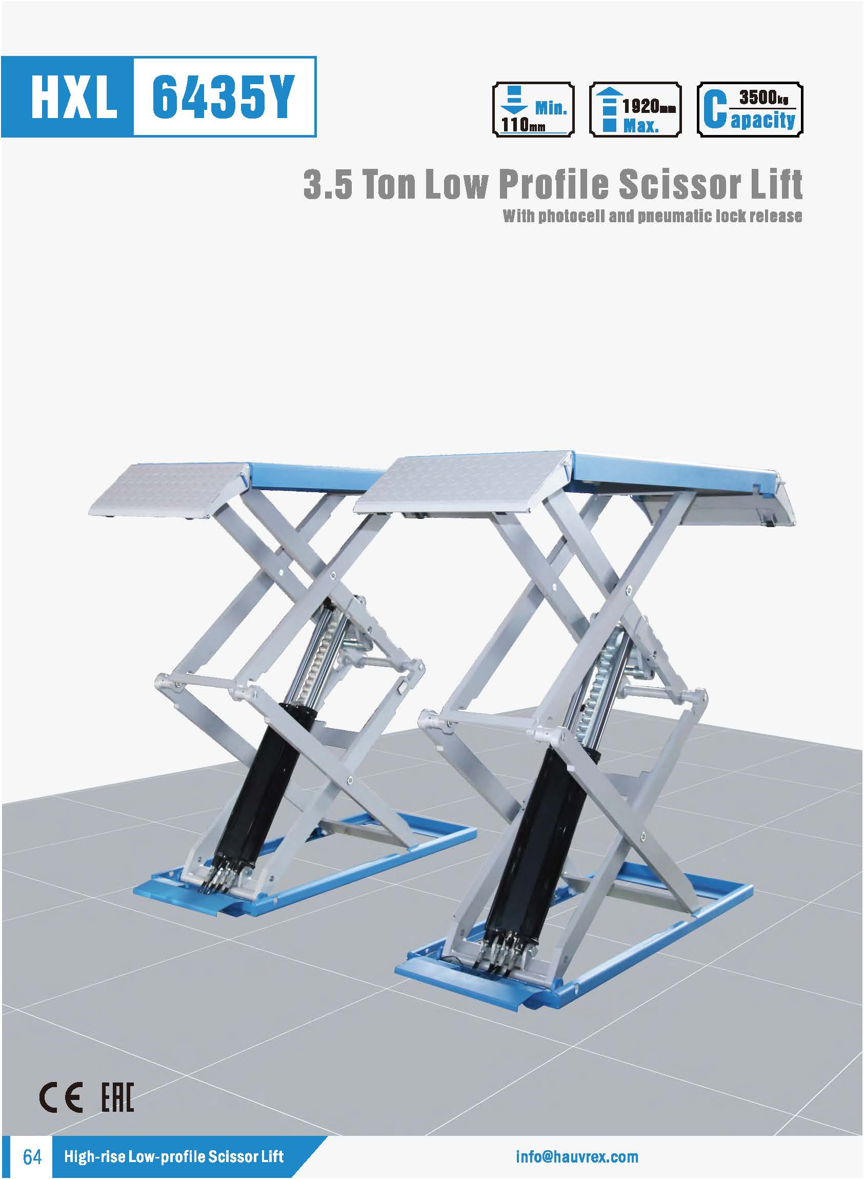 HXL6435Y Scissor Lift